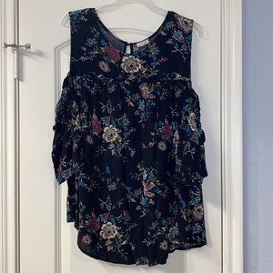 Cold-Shoulder Blouse